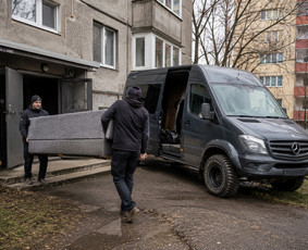 Baldų pervežimas - Kraustymas, krovėjai, &scaron;iuk&scaron;lių i&scaron;vežimas ir griovimo darbai - 1