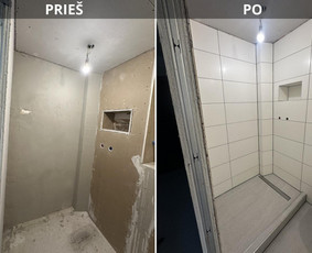 Vidaus apdailos darbai - Plytelių darbai - 1