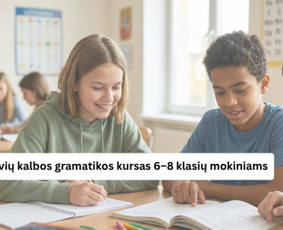 Mokymai, kursai, kalbos - Lietuvių kalbos kursai užsieniečiams Vilniuje, Kaune - 1