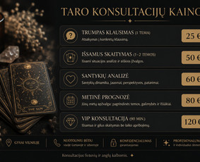 Numerologija - Taro kortų skaitymas Vilniuje ir nuotoliniu būdu - 1