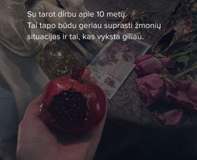 Būrimai, būrėjai - Taro kortų skaitymas Vilniuje ir nuotoliniu būdu - 3