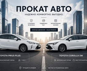 Nuomos paslaugos - Toyota Corolla Prius+ Nuoma - 2