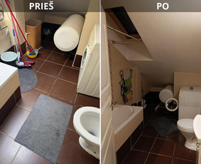 Valymas po statybos, remonto darbų - Apdailos, santechnikos, elektros darbai bei valymas - 1