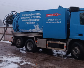 Nuotekų i&scaron;vežimas - Nuotekų valymo įrenginių aptarnavimas, remontas Panevėžyje - 4