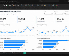 Microsoft Office Excel specialistai - Excel automatizavimas ir Power Bi ataskaitos - 1