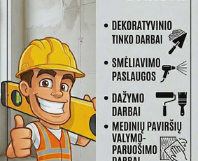 Fasado dažymas - Dekoratyvinio tinko pūtimas.fasadu dažymas. - 1