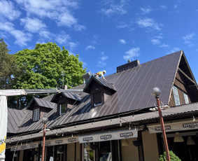 Fasadų apdaila, dažymas - Stogų, fasadų plovimas ir dažymas - 3