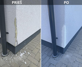 Fasadų apdaila, dažymas - &Scaron;lapio fasado smulkūs darbai ir remontas - 1