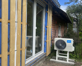 Kondicionierių, oras-oras, rekuperatorių montavimas / BroVent / Darbų pavyzdys ID 4424548