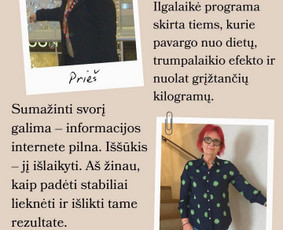 Dietologai - Psichologinė valgymo įpročių keitimosi programa - 2