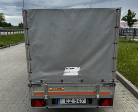 Statybinės technikos nuoma - Tentinės priekabos nuoma Didžioji Rie&scaron;ė - 4