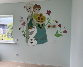 Interjero dekoravimas - Pie&scaron;imas/tapymas ant sienų, murals, pie&scaron;imas ant stiklo - 4