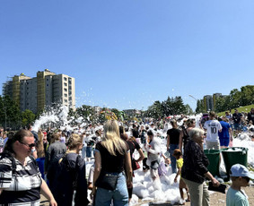Renginiai, &scaron;ventės - Putų &scaron;ou Putų patranka vaikų &scaron;ventėms Tel&scaron;iuose - 2