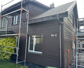 Fasadų apdaila, dažymas - Fasadų dažymo darbai - 3