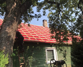 Sniego gaudyklės montavimas - &Scaron;laitinių stogų dengimas, renovacija - 3
