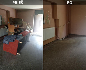 Šiukšlių,baldų,pavojingų bei nepavojingų atliekų Išvežimas / Šiukšlių išvežimas Griovimo darbai / Darbų pavyzdys ID 4426294