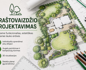 Pilnas gerbūvio įrengimas, tvoros, inžinerija, trinkelės / Urbana / Darbų pavyzdys ID 4426454