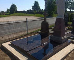 Kapų dengimas,granito plokštės, antkapiai, paminklai. / Kokybiški paminklai / Darbų pavyzdys ID 4426944