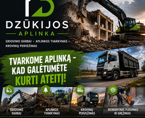 Griovimo darbai - Griovimo ir aplinkos priežiūros darbai - 2