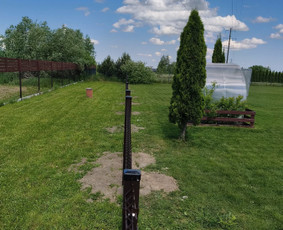Statybos darbai - Tvoros, vartų montavimas. - 3