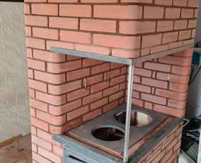Vidaus apdailos darbai - Kokliniai pečiai, židiniai, lauko židiniai, ir jų apdaila - 4
