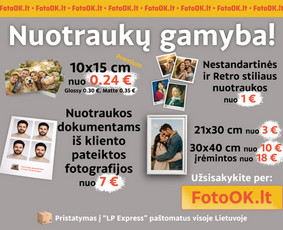 Fotopaslaugos - Nuotraukų spausdinimo paslaugos, nuotraukų gamyba - 2