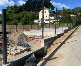 Pamatų liejimas, įrengimas - Pamatų Ir Atraminių sienų Įrengimas, visi betonavimo darbai - 1