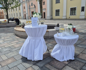 Įvairios paslaugos vestuvėms - &Scaron;ampano staliukas - 2
