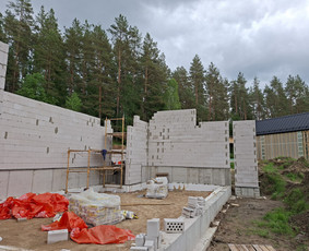 Mūro darbai, mūrijimas - Mūras -Betonavimas - 1