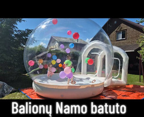 Batutų nuoma - &Scaron;okinėjantis Balionų Namas - 1