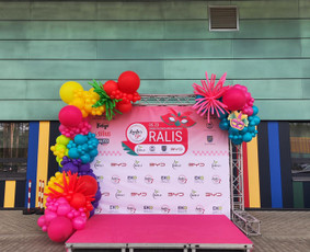 Foto sienelės, balionų girliandos ir personalizavimas / Party Inbox / Darbų pavyzdys ID 4431816