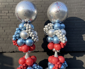 Foto sienelės, balionų girliandos ir personalizavimas / Party Inbox / Darbų pavyzdys ID 4431824