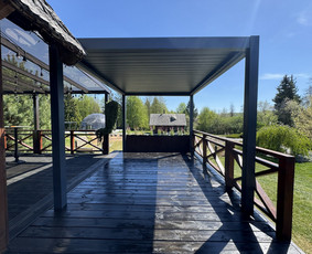 Metalo gaminiai, suvirintojai - Pergolės (pavėsinės, pergola). Parduodame ir montuojame. - 4