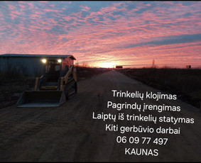 Trinkelių klojimas - Trinkelių klojimas - 1