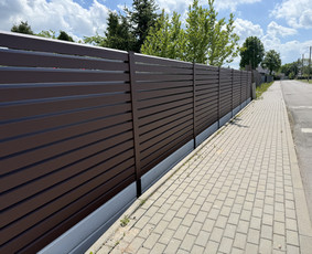 Skardinės tvoros - Tvorų ir Vartų montavimas - 2