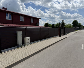 Metalinės tvoros - Tvorų ir Vartų montavimas - 2