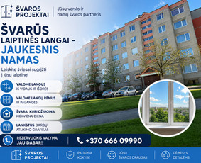Langų valymas - Langų, vitrinų valymas. Žolės pjovimas. - 3