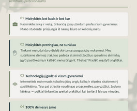 Mokymai, kursai, kalbos - Practical Online English for Adults: Life and Career - 3