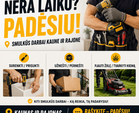 Meistrai į namus - Reikia pagalbos? - 2