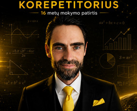 Mokymai, kursai, kalbos - Matematikos Korepetitorius [6-12 klasėms ir studentams] - 1