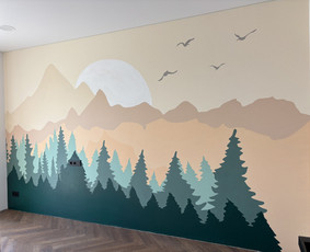 Interjero dekoravimas - Pie&scaron;imas/tapymas ant sienų, murals, pie&scaron;imas ant stiklo - 4
