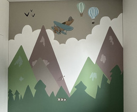 Interjero dekoravimas - Pie&scaron;imas/tapymas ant sienų, murals, pie&scaron;imas ant stiklo - 1