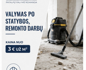 Buitinės paslaugos - Greitas ir kokybi&scaron;kas patalpų valymas Vilniuje! - 3