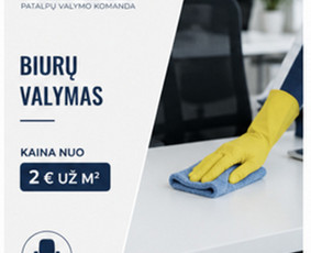 Buitinės paslaugos - Greitas ir kokybi&scaron;kas patalpų valymas Vilniuje! - 2