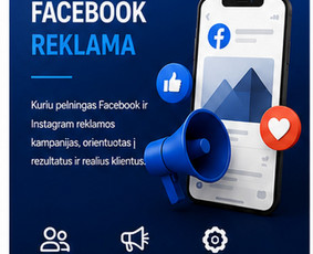 Facebook reklama - Meta, Google Ads reklama ir optimizavimas, Sopify paketas - 1