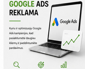 Reklamos paslaugos - Meta, Google Ads reklama ir optimizavimas, Sopify paketas - 4