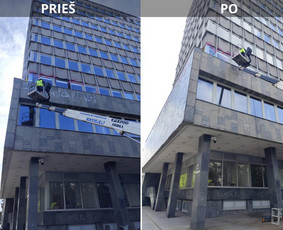 Srautinis valymas - Spec. valymas: grafičių, fasado, sniego ir kt. - 1