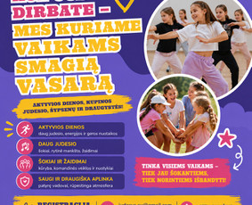 Stovyklos vaikams - Vaikų vasaros stovykla "Judesys"  Liepa  Rugpjūtis - 1