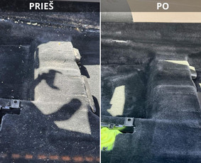 Automobilių plovyklos - Automobilio sausas ir cheminis salono valymas Kaune - 1
