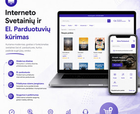 Interneto svetainių kūrimas - Abc Interneto Svetainių ir El. Parduotuvių kūrimas + Seo - 1